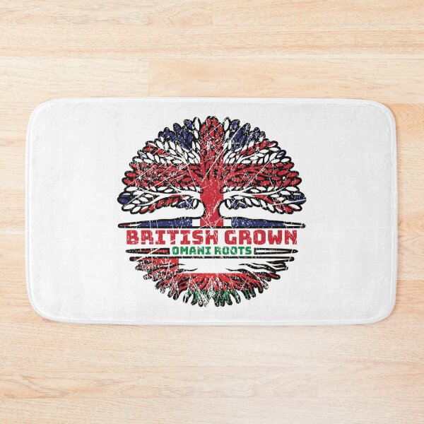 Item preview, Oman Omani British UK Tree Roots Flag designed and sold by FlagX.
