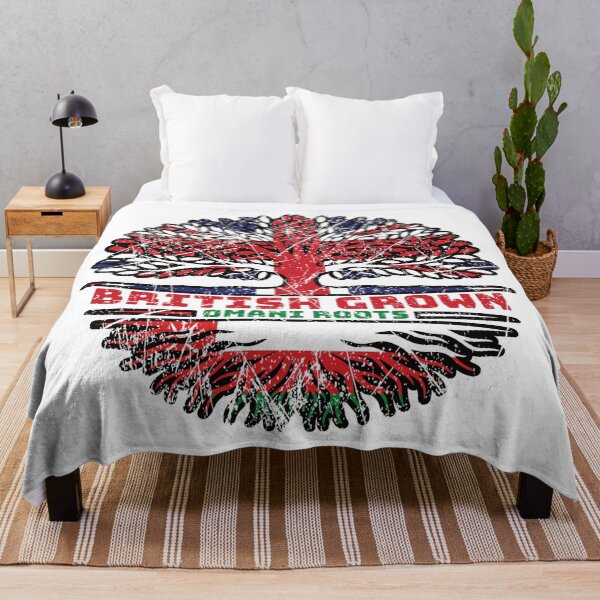 Item preview, Oman Omani British UK Tree Roots Flag designed and sold by FlagX.