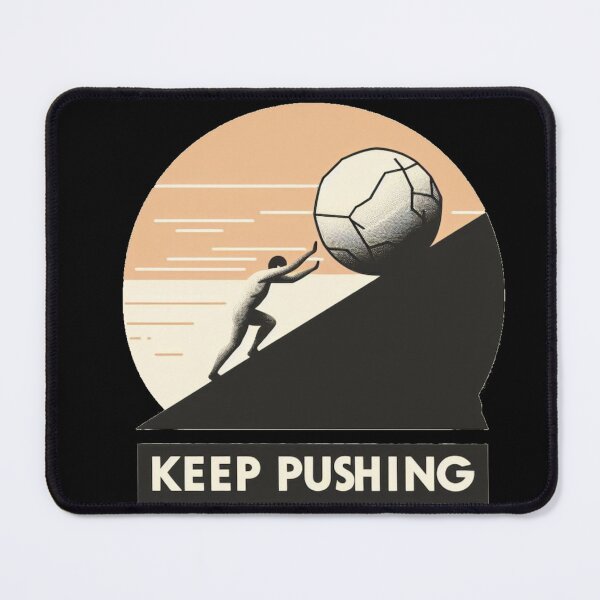 Item preview, Sisyphus | Keep on Pushing designed and sold by Retro Occult.