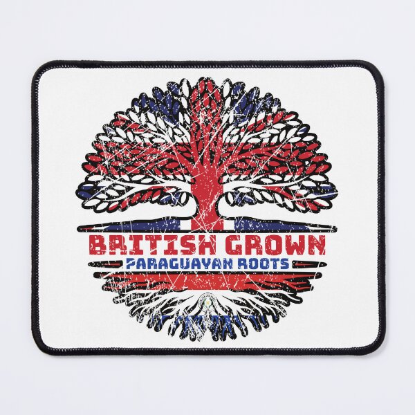 Item preview, Paraguay Paraguayan British UK Tree Roots Flag designed and sold by FlagX.