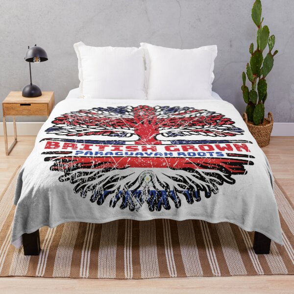 Item preview, Paraguay Paraguayan British UK Tree Roots Flag designed and sold by FlagX.