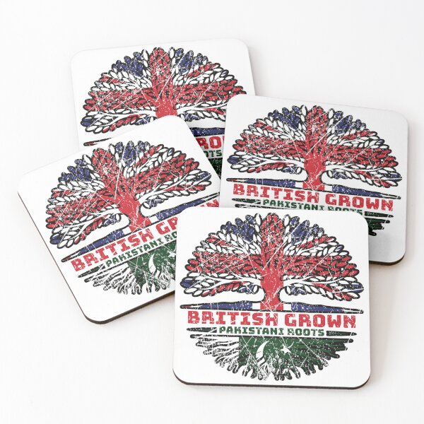 Item preview, Pakistan Pakistani Uk United Kingdom British Tree Roots Flag designed and sold by FlagX.
