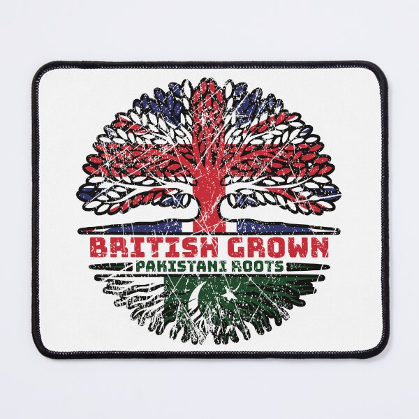Item preview, Pakistan Pakistani Uk United Kingdom British Tree Roots Flag designed and sold by FlagX.