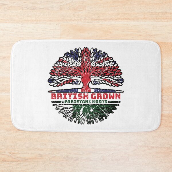 Item preview, Pakistan Pakistani Uk United Kingdom British Tree Roots Flag designed and sold by FlagX.