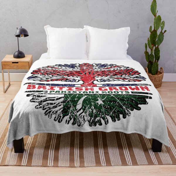 Item preview, Pakistan Pakistani Uk United Kingdom British Tree Roots Flag designed and sold by FlagX.