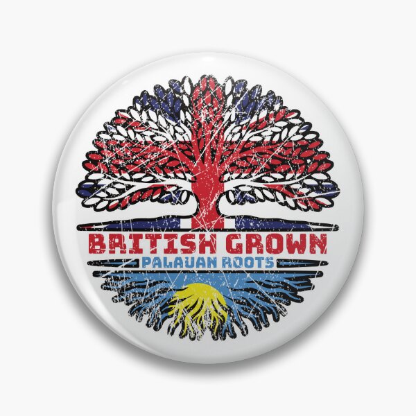 Item preview, Palau Palauan British UK Tree Roots Flag designed and sold by FlagX.
