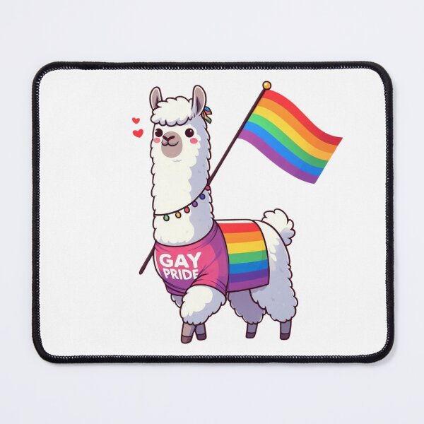 Item preview, Llama Gay Pride Parade | Marching with Pride for Equality designed and sold by litchick1977.
