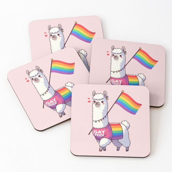 Item preview, Llama Gay Pride Parade | Marching with Pride for Equality designed and sold by litchick1977.