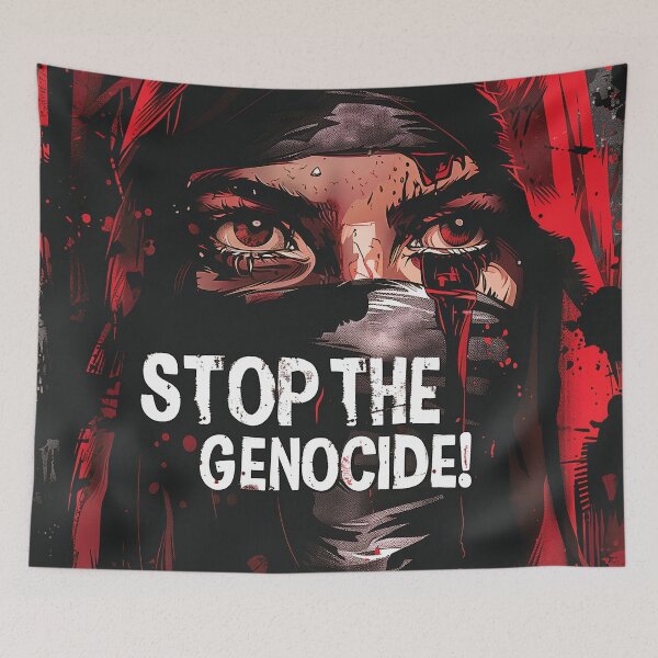 Item preview, STOP THE GENOCIDE designed and sold by ERROR[aesthetic]!.