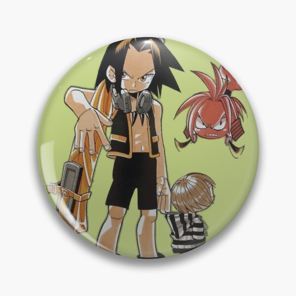 Item preview, Yoh,Amidamaru and Manta designed and sold by AnimeShopBalkan.