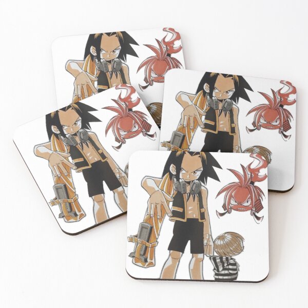 Item preview, Yoh,Amidamaru and Manta designed and sold by AnimeShopBalkan.