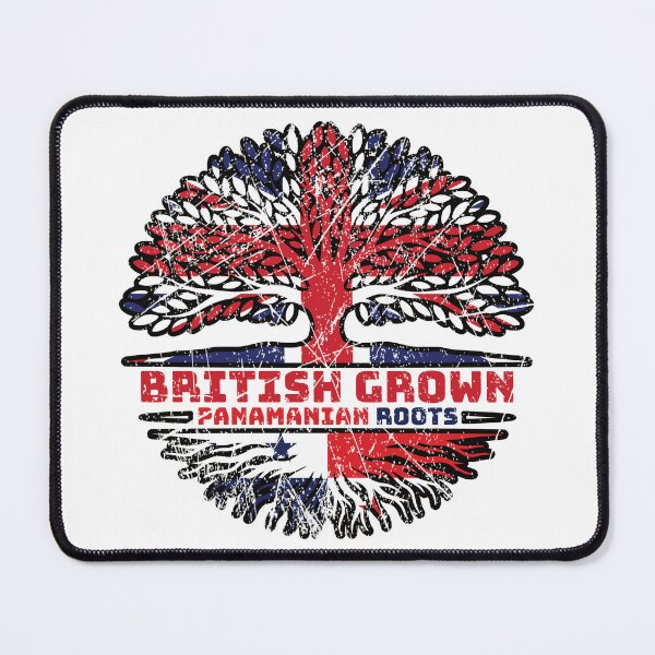 Item preview, Panamanian Panama Uk United Kingdom British Tree Roots Flag designed and sold by FlagX.