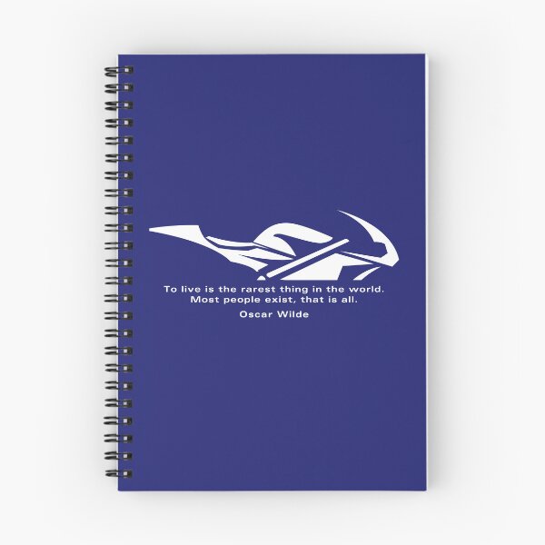Item preview, Oscar Wilde on Living (white) designed and sold by SweetsAndSavary.