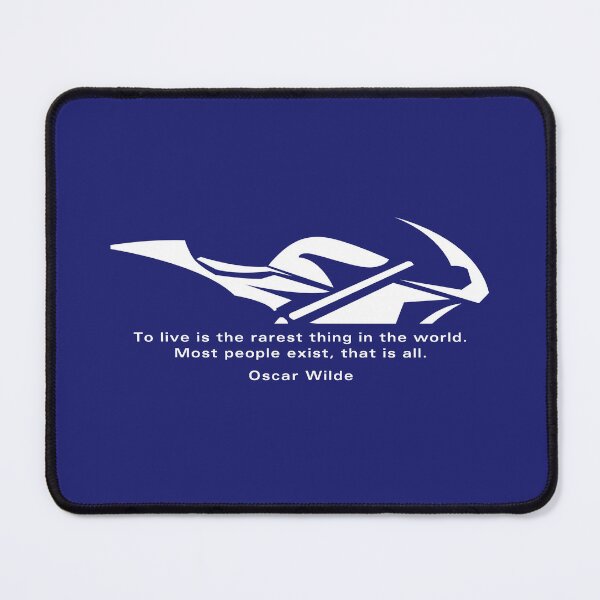 Item preview, Oscar Wilde on Living (white) designed and sold by SweetsAndSavary.