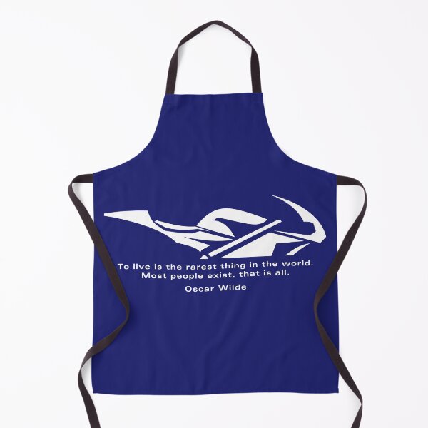 Item preview, Oscar Wilde on Living (white) designed and sold by SweetsAndSavary.