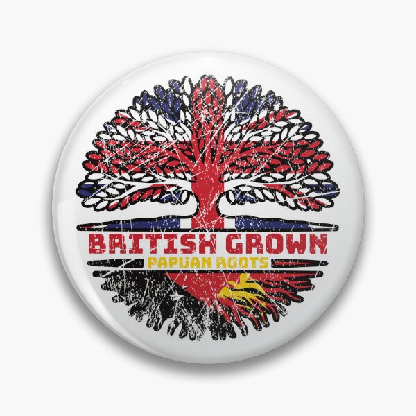 Item preview, Papua New Guinea Papuan British UK Tree Roots Flag designed and sold by FlagX.