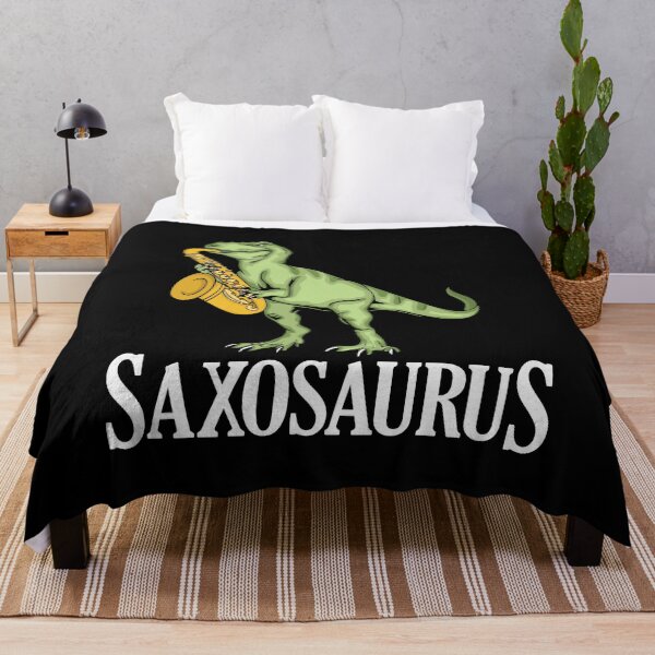 Item preview, Funny Saxophone Player Gift Kids Dinosaur Saxosaurus designed and sold by DSWShirts.