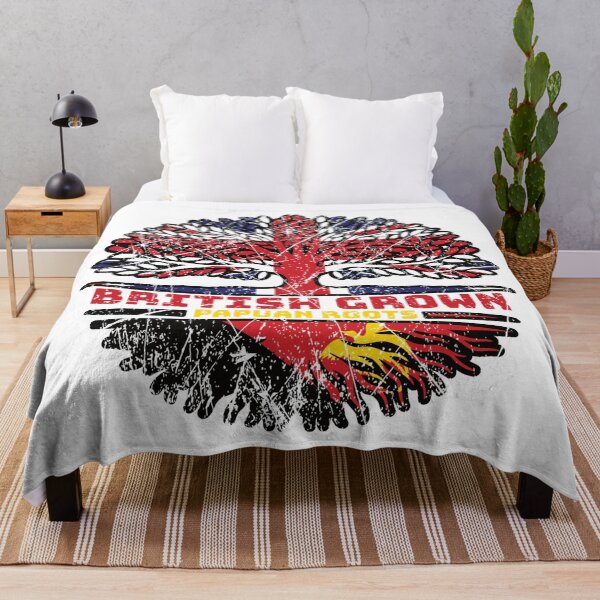 Item preview, Papua New Guinea Papuan British UK Tree Roots Flag designed and sold by FlagX.
