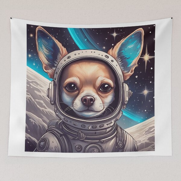 Item preview, Space for a chihuahua  designed and sold by blackquack.