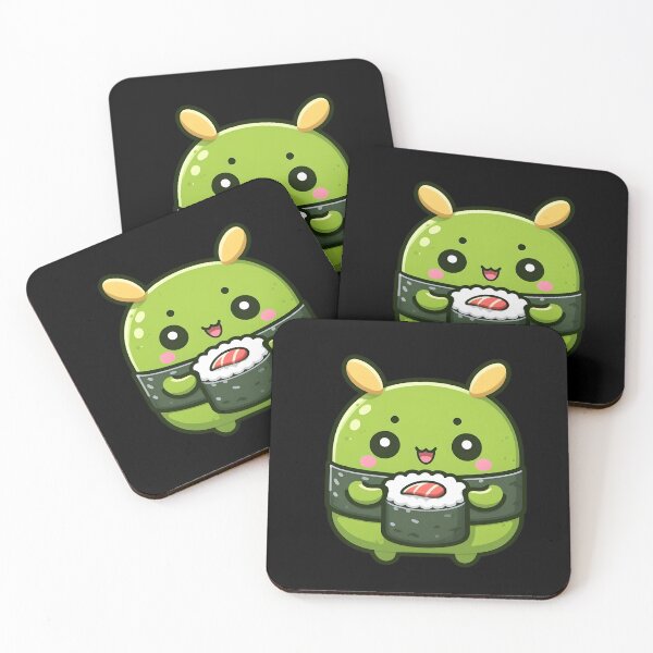 Item preview, Cute Wasabi & Sushi designed and sold by AvenueOfFulfill.