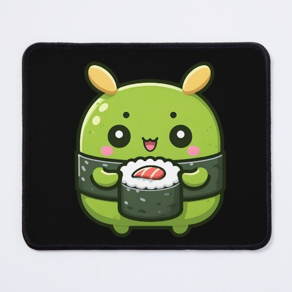Item preview, Cute Wasabi & Sushi designed and sold by AvenueOfFulfill.