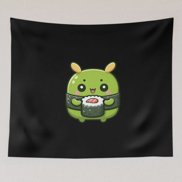 Item preview, Cute Wasabi & Sushi designed and sold by AvenueOfFulfill.