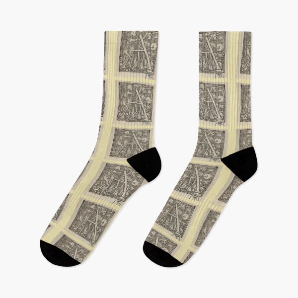 Item preview, Capital A, Dance of Death Alphabet designed and sold by TheBreezyCat.