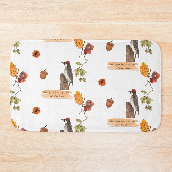Item preview, Nature Woodpecker Autumn Aesthetic Watercolor Collection for Scrapbooking designed and sold by julyperson.