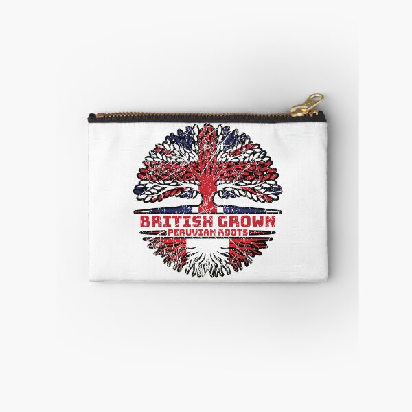Item preview, Peru Peruvian Uk United Kingdom British Tree Roots Flag designed and sold by FlagX.