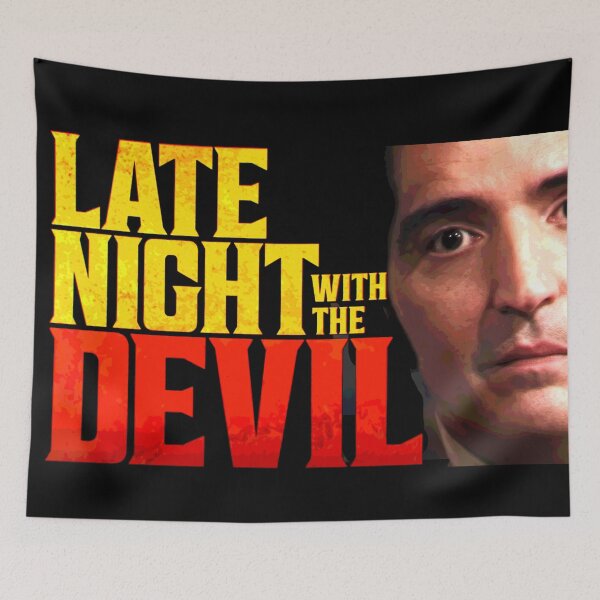 Item preview, Late Night with the Devil: A Haunting Graphic Tribute designed and sold by ironpalette.