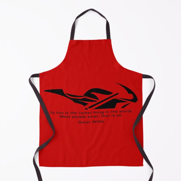 Item preview, Oscar Wilde on Living (black) designed and sold by SweetsAndSavary.