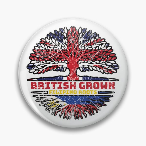 Item preview, Filipino Philippines Uk United Kingdom British Tree Roots Flag designed and sold by FlagX.