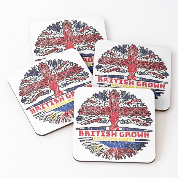 Item preview, Filipino Philippines Uk United Kingdom British Tree Roots Flag designed and sold by FlagX.