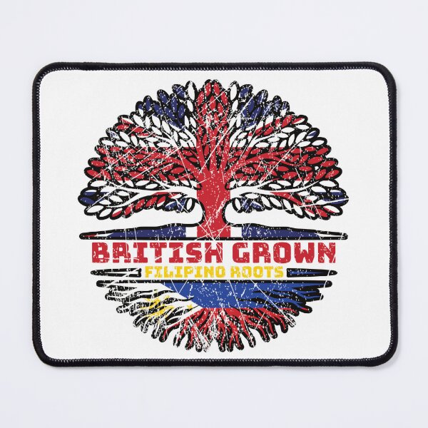 Item preview, Filipino Philippines Uk United Kingdom British Tree Roots Flag designed and sold by FlagX.