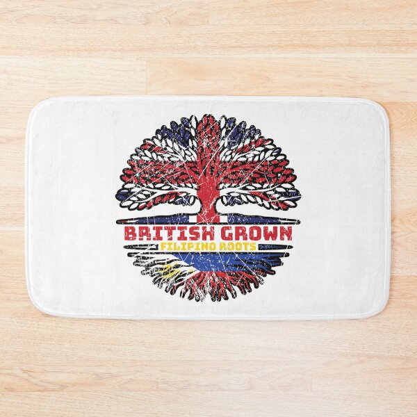 Item preview, Filipino Philippines Uk United Kingdom British Tree Roots Flag designed and sold by FlagX.