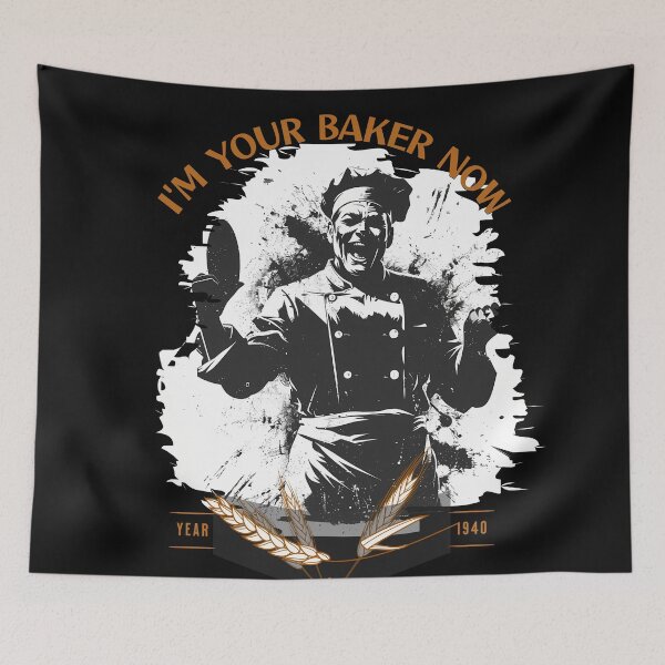 Item preview, Museum-quality digital art: Admire this work of a 1940s baker designed and sold by Artedig.