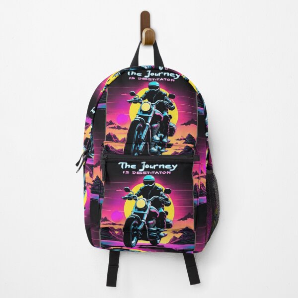Item preview, Adventure Biker Road Trip Journey Destination Bis designed and sold by redask2me.