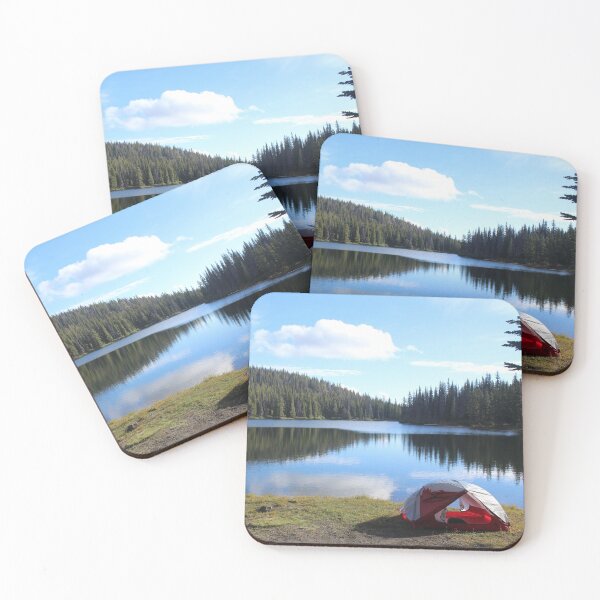 Item preview, Mountain Lake Camping designed and sold by EricKetchell.