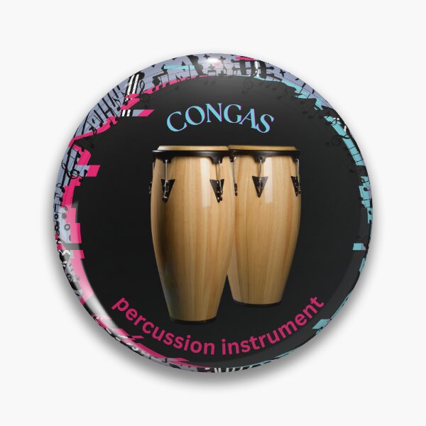 Item preview, Conga Drums Make Music Everywhere designed and sold by BrightrDayMusicArt.