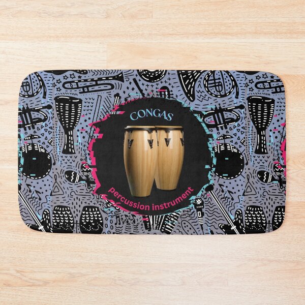 Item preview, Conga Drums Make Music Everywhere designed and sold by BrightrDayMusicArt.