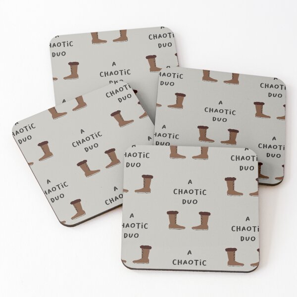 Item preview, A Chaotic Duo | Cute Character Illustrations | Funny Design designed and sold by RM-Journey.