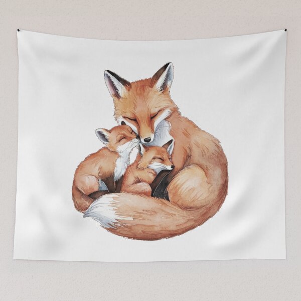 Item preview, Fox mother designed and sold by WildernessTints.