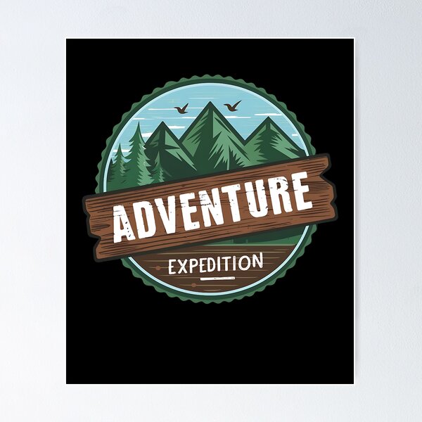 Item preview, Adventure Expedition Hiking and Camping designed and sold by Little Designs.