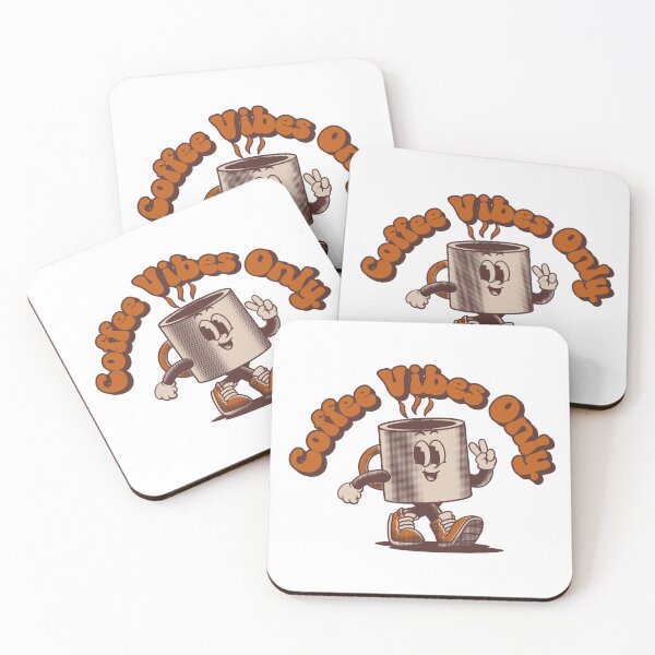 Item preview, Coffee Vibes Only. Coffee T-shirt designed and sold by Happy Heart.