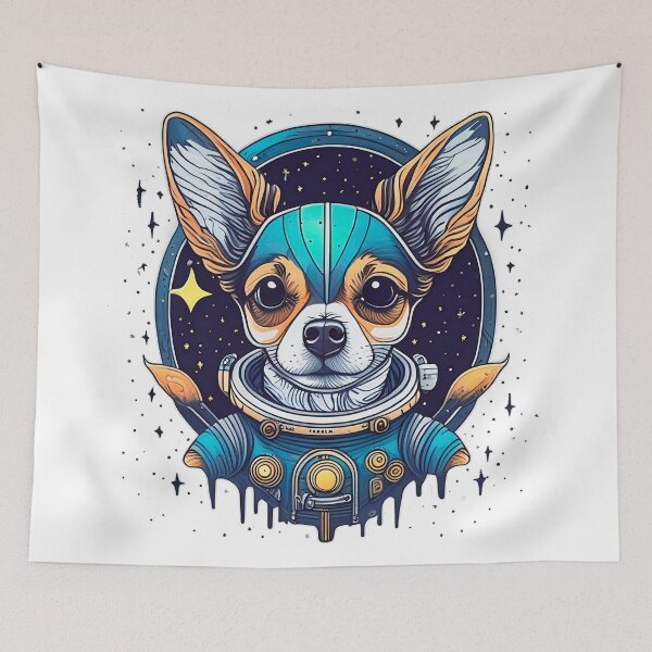 Item preview, Space for a chihuahua  designed and sold by blackquack.
