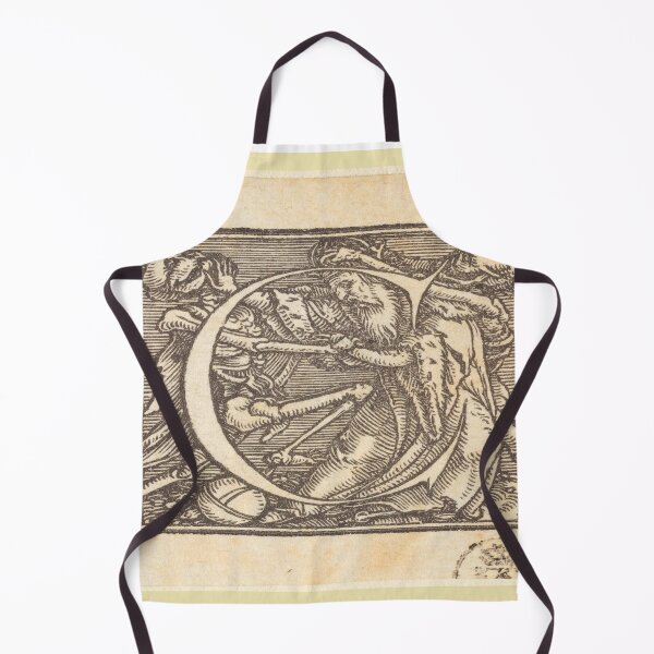 Item preview, Capital C, Dance of Death Alphabet designed and sold by TheBreezyCat.