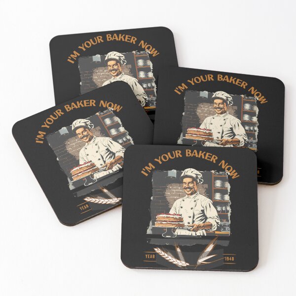 Item preview, + than a painting: This digital work of a baker from 1940 is a window to the past designed and sold by Artedig.