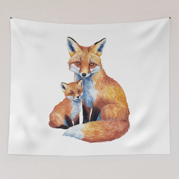 Item preview, Fox mother designed and sold by WildernessTints.