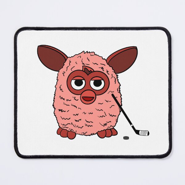 Item preview, Cherry Red Ice Hockey Player Furby designed and sold by Animals-by-JB.