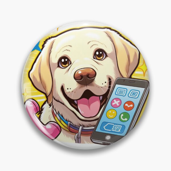 Artikelvorschau, Englische Version_ Ich kann nicht, mein Hund nennt mich _ Labrador Sable entworfen und verkauft von Krea-kassandra.